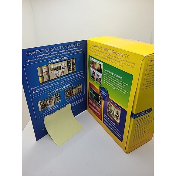 Rosetta Stone Spanish Espanol Headphones Level 1-5 + audio cds  W/earphones - Picture 3 of 10